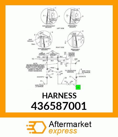 HARNESS 436587001