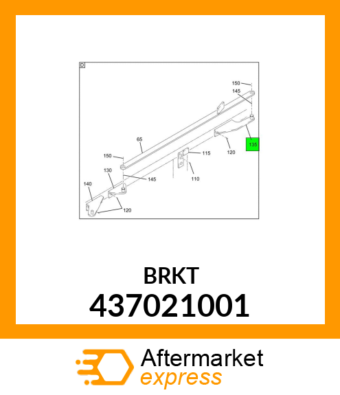 BRKT 437021001