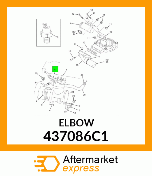 ELBOW 437086C1