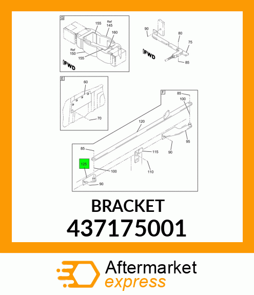 BRACKET 437175001