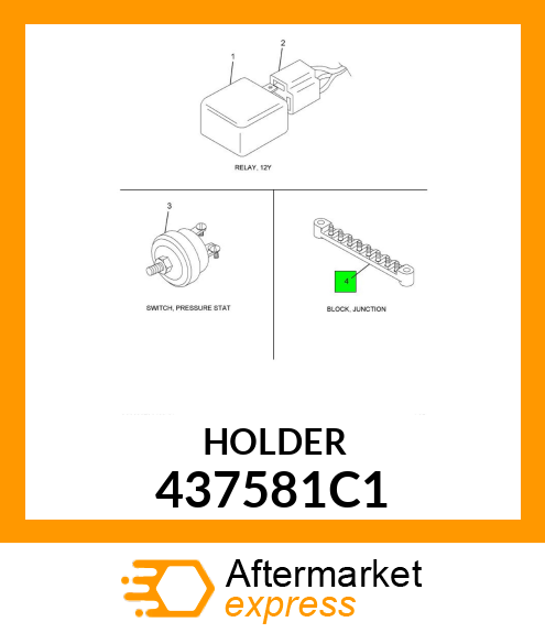 HOLDER 437581C1