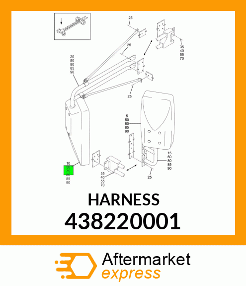 HARNESS 438220001