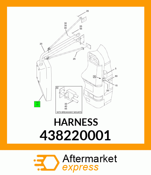 HARNESS 438220001