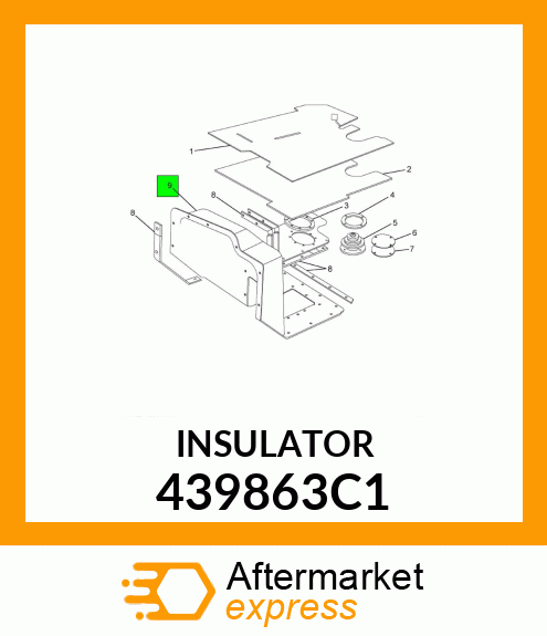 INSULATOR 439863C1