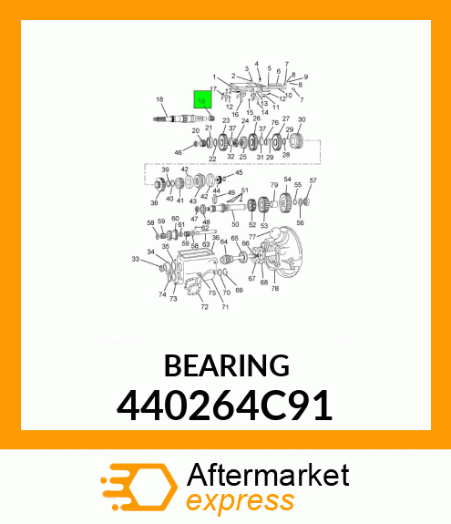 BEARING 440264C91