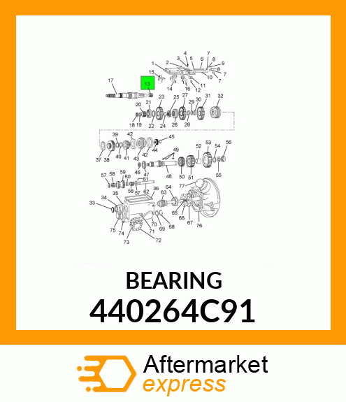 BEARING 440264C91