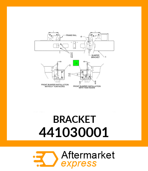 BRACKET 441030001