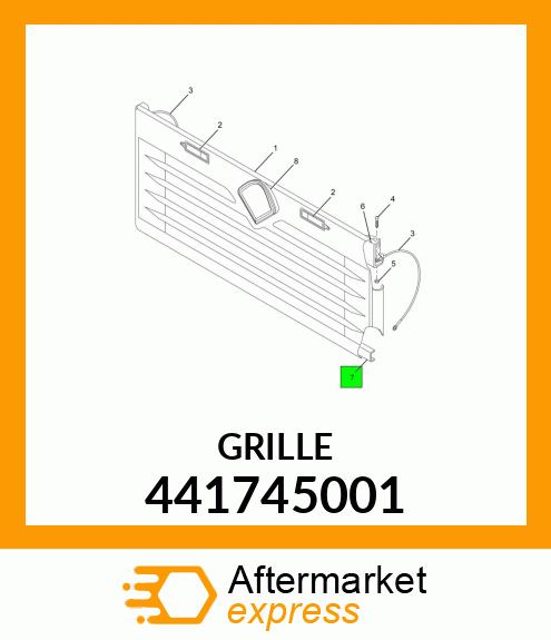 GRILLE 441745001