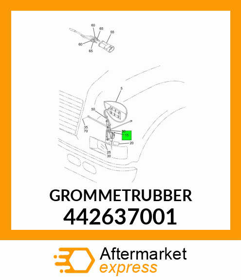 GROMMETRUBBER 442637001