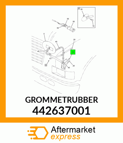 GROMMETRUBBER 442637001