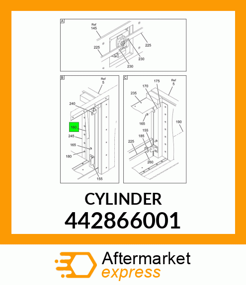 CYLINDER 442866001