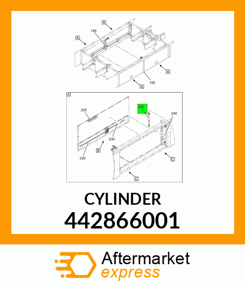 CYLINDER 442866001