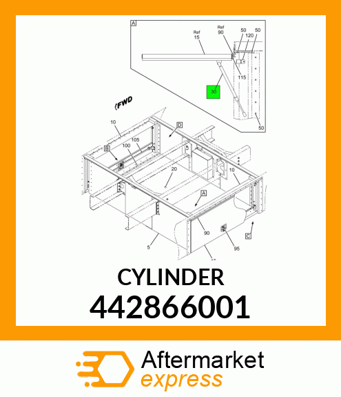 CYLINDER 442866001