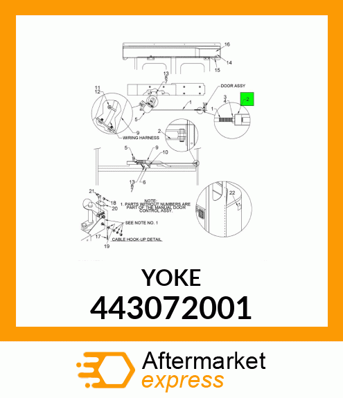 YOKE 443072001