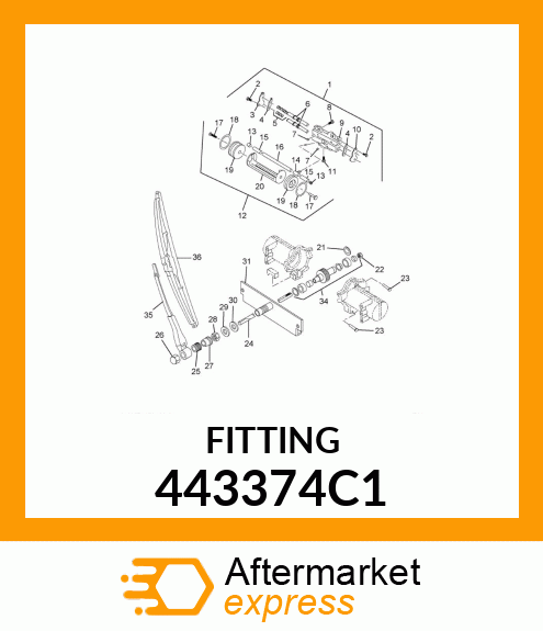 FITTING 443374C1