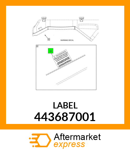 LABEL 443687001