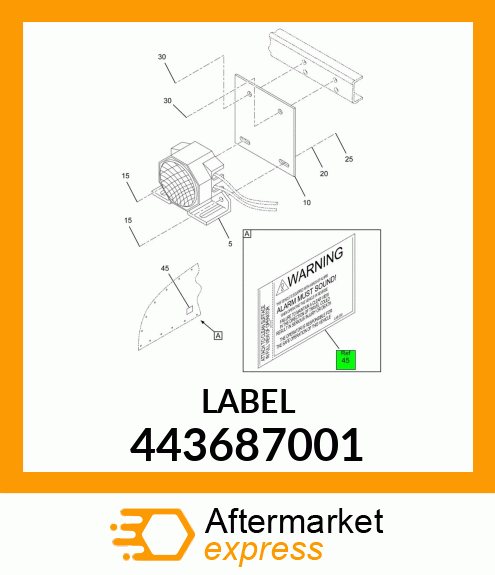 LABEL 443687001