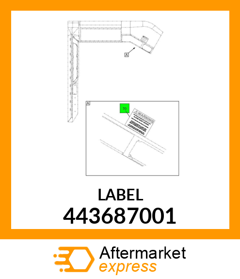 LABEL 443687001