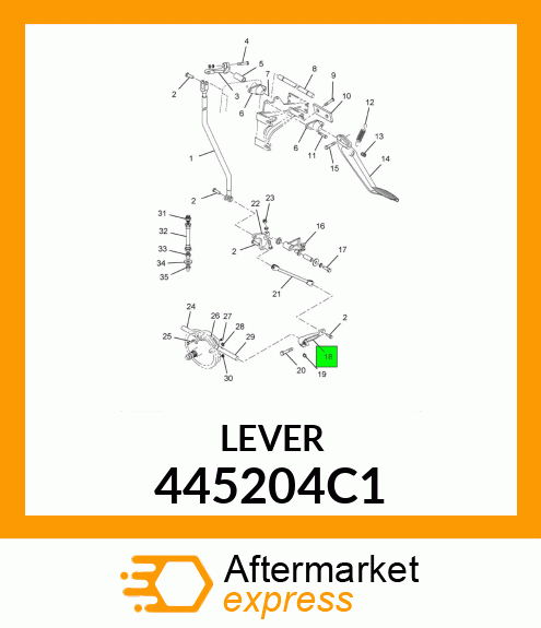 LEVER 445204C1