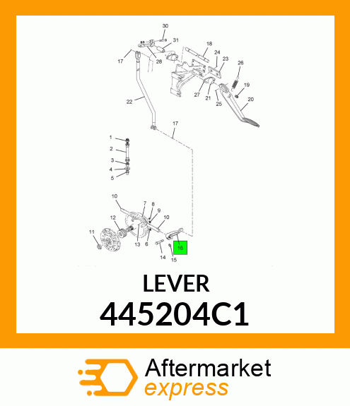 LEVER 445204C1