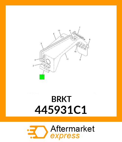 BRKT 445931C1