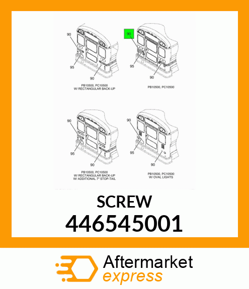 SCREW 446545001