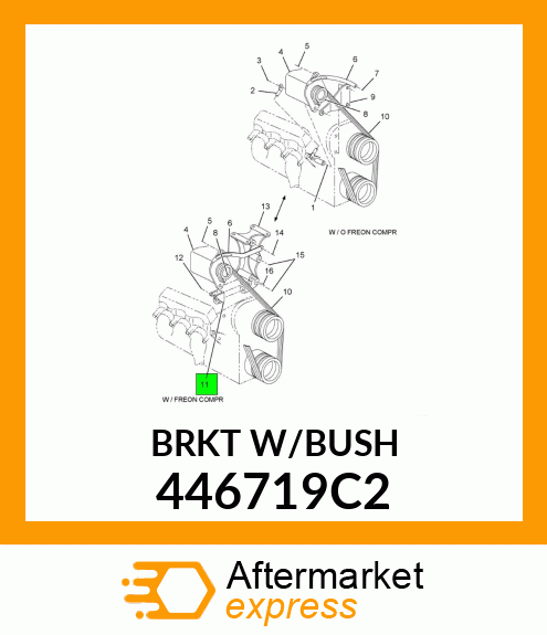 BRKTW/BUSH 446719C2