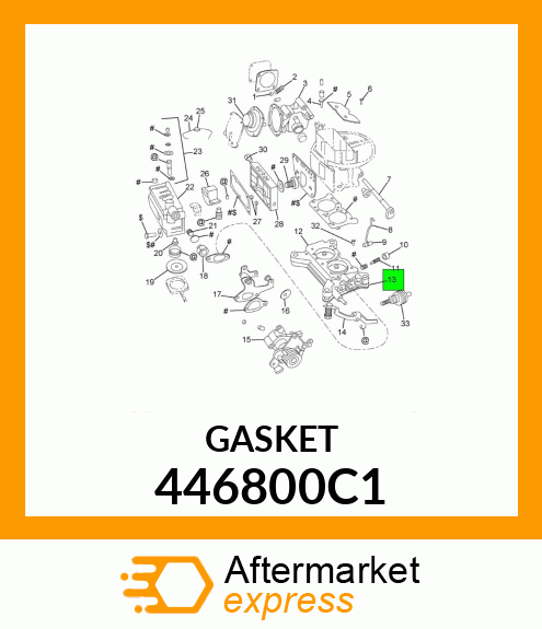 GASKET 446800C1