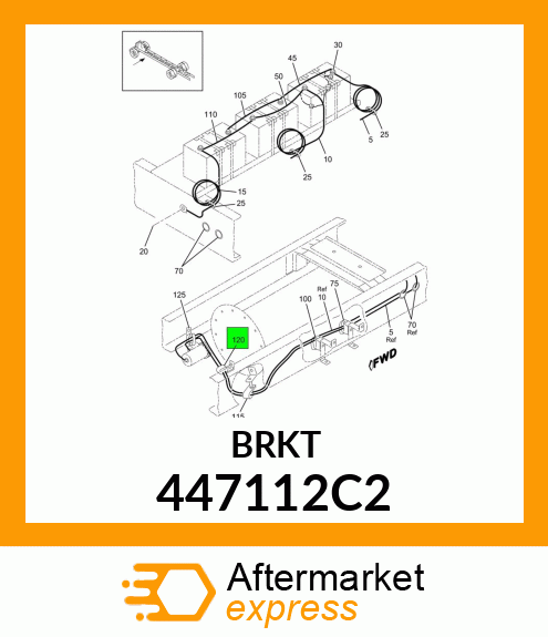 BRKT 447112C2