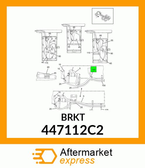 BRKT 447112C2