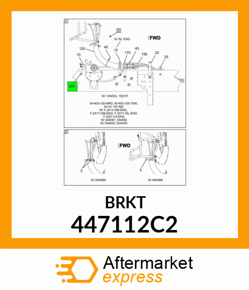 BRKT 447112C2