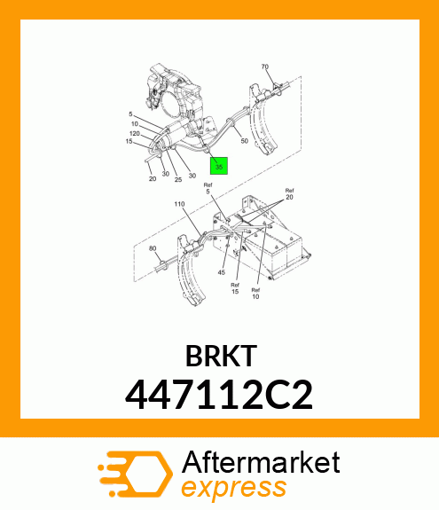 BRKT 447112C2