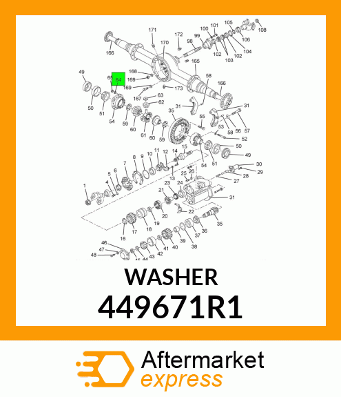 WASHER 449671R1