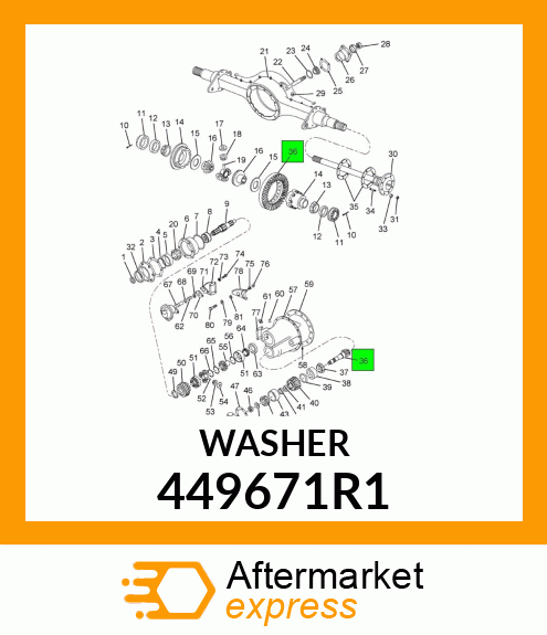 WASHER 449671R1