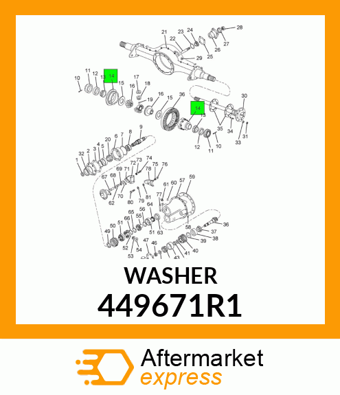 WASHER 449671R1