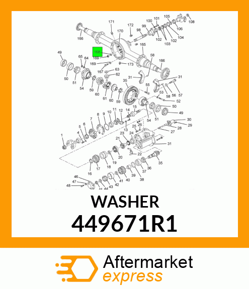 WASHER 449671R1