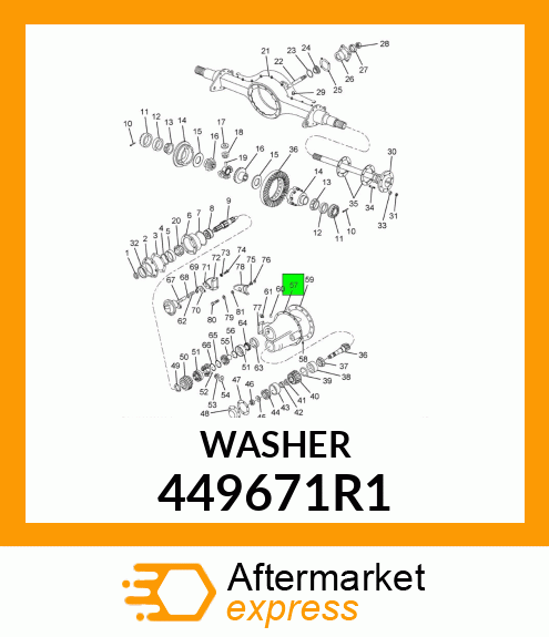 WASHER 449671R1