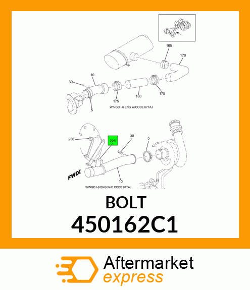 BOLT 450162C1