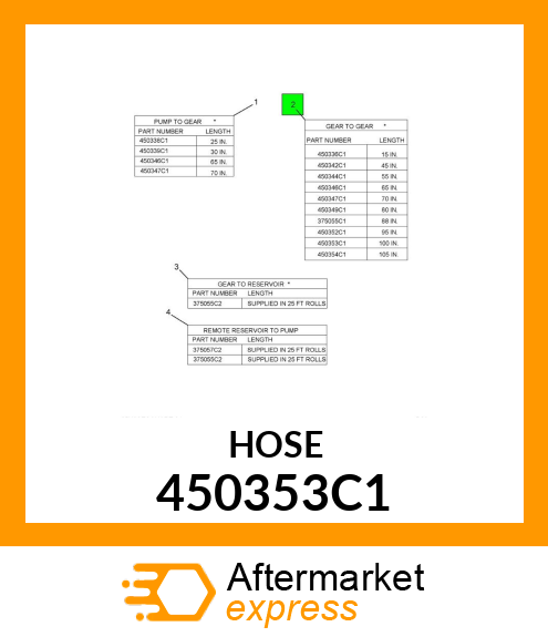 HOSE 450353C1