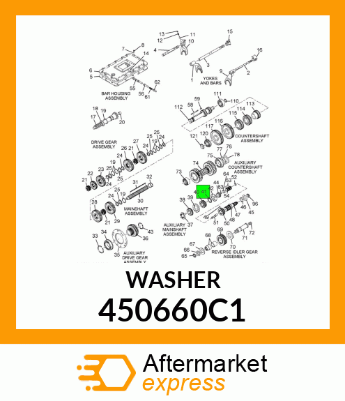 WASHER 450660C1