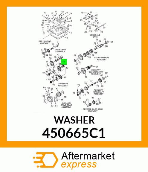 WASHER 450665C1