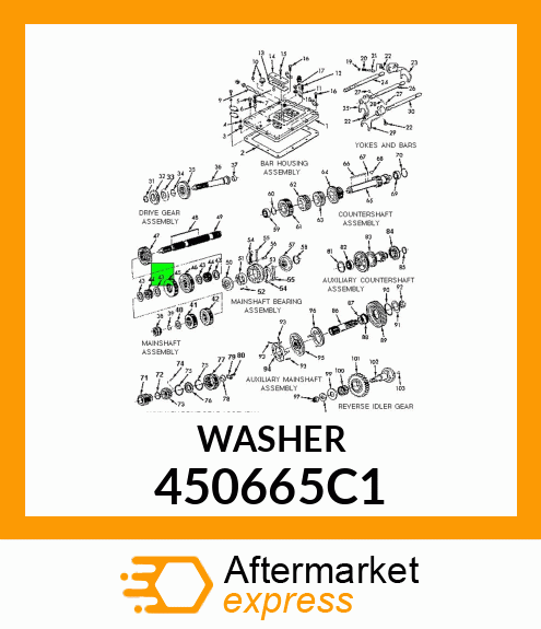 WASHER 450665C1