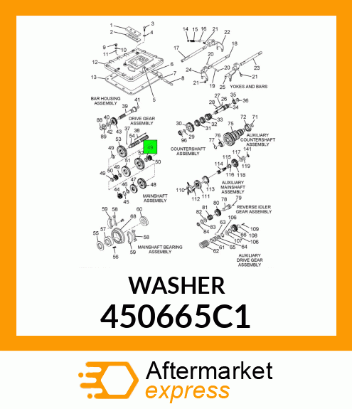 WASHER 450665C1