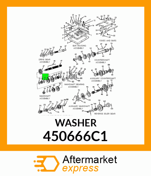 WASHER 450666C1