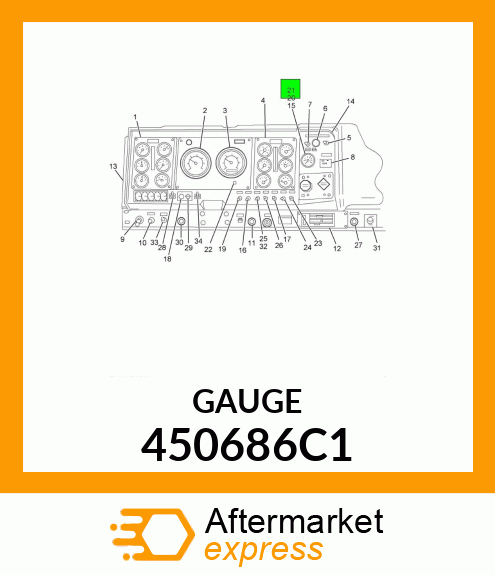 GAUGE 450686C1