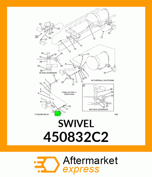 SWIVEL 450832C2