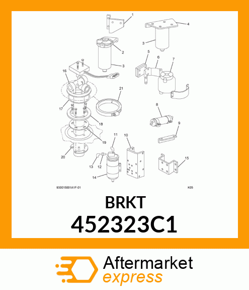 BRKT 452323C1