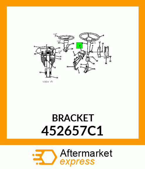 BRACKET 452657C1
