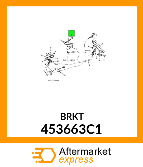 BRKT 453663C1