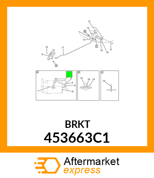 BRKT 453663C1